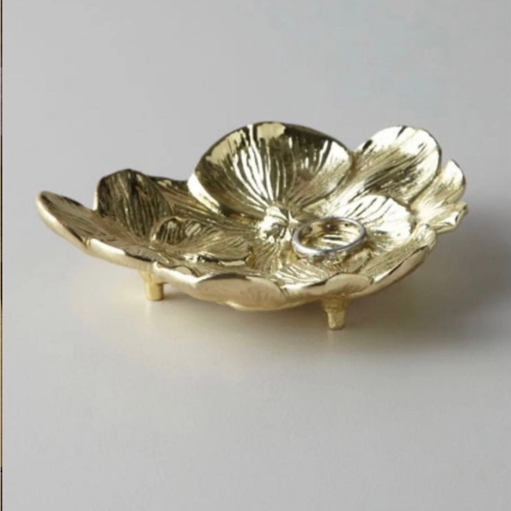 Michael Aram Gold Orchid Catchall Trinket Dish
